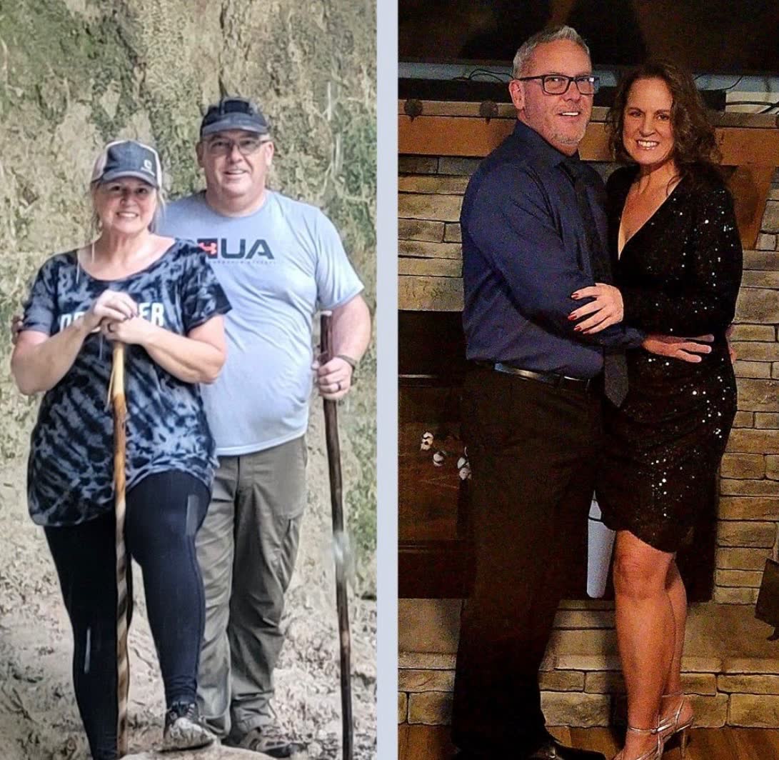 Client transformation before and after